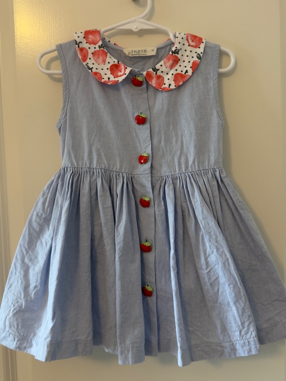 3T Numi Sleeveless Apple Dress